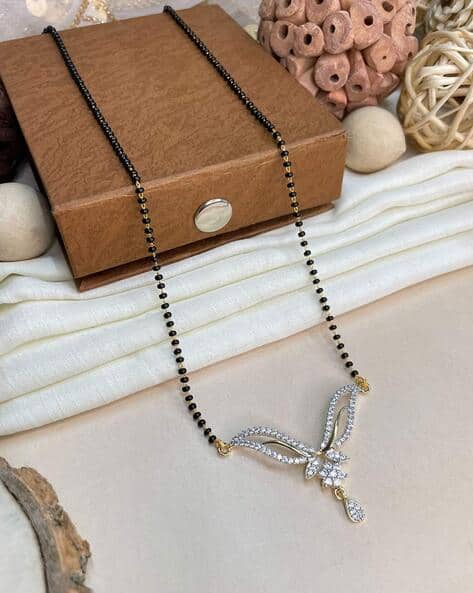 Beads-Beaded Gold-Plated Mangalsutra