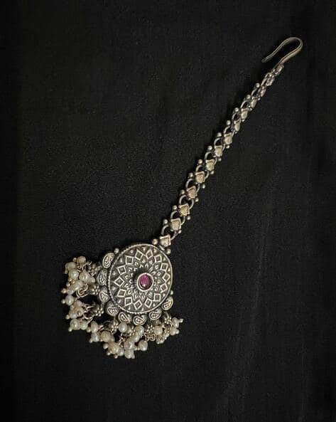 Women Sterling Silver Mangtika