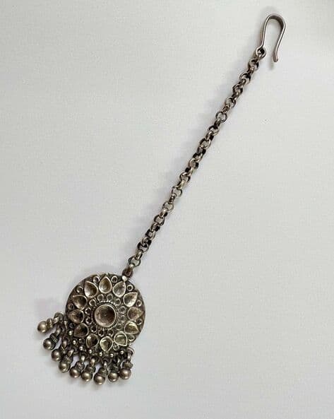 Women Sterling Silver Mangtika