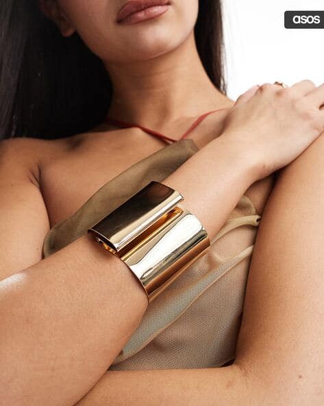 Cuff Bracelet with Folded Detail