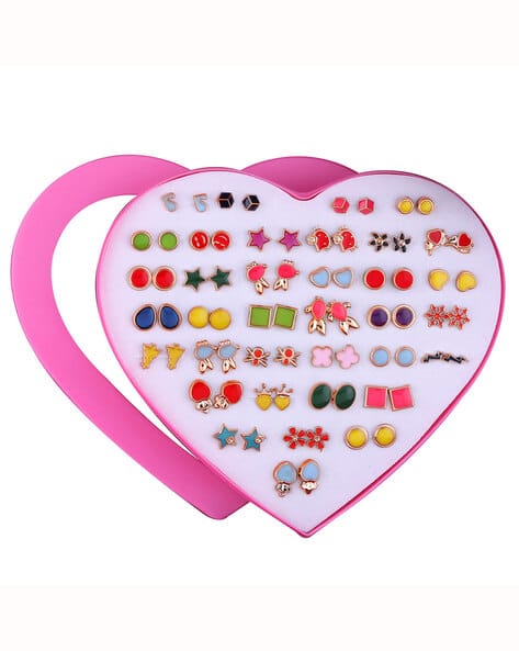 36 Pair of Gold Plated Studs Earrings