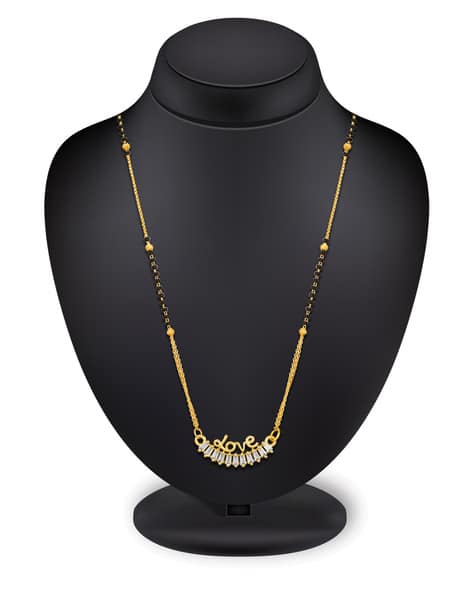 BV2600MS Gold-Plated Love-Design Mangalsutra