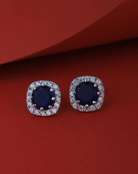Women Stone-Studded Stud Earrings