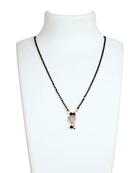 Stone-Studded Long Mangalsutra