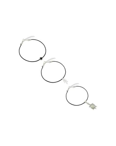 Evil Eye Thread Anklets For Women