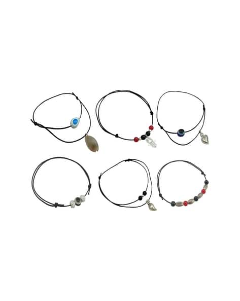 Evil Eye Thread Anklets For Women