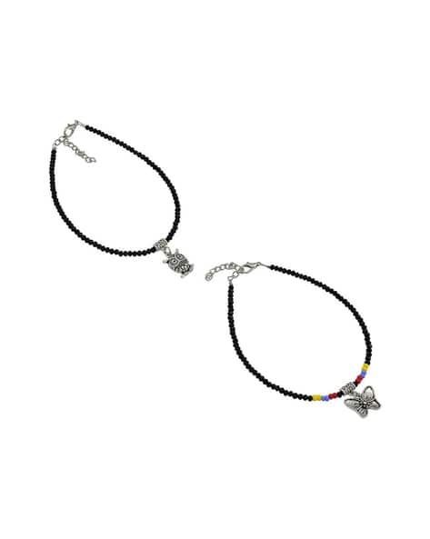 Evil Eye Thread Anklets For Women