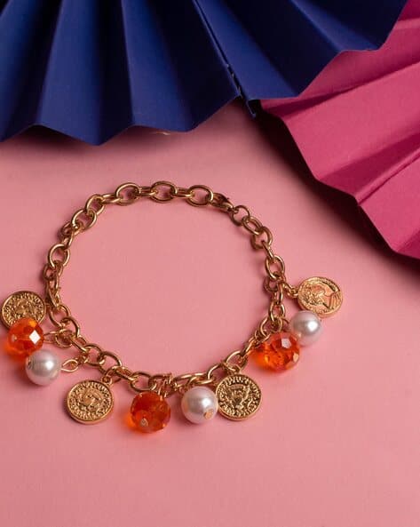 Gold-Plated Link Bracelet