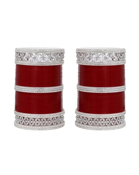Gold-Plated Zircon-Studded Bangles