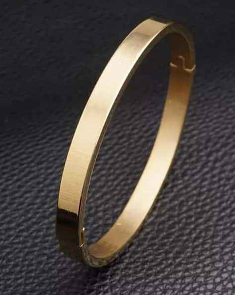 Gold-Plated Slip-On Bracelet