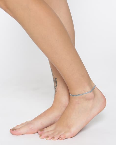 Beaded Layered Anklet AYJ22_AJR1