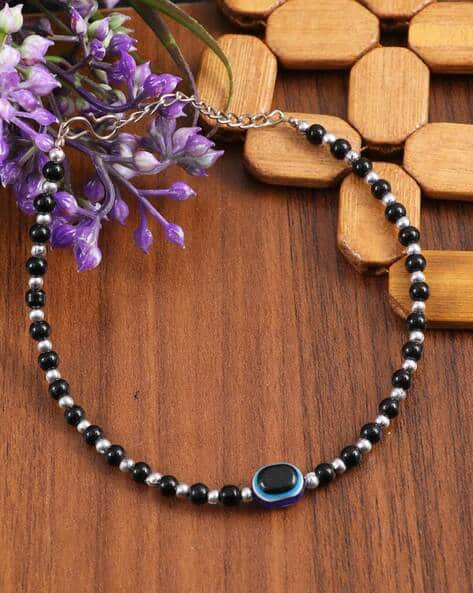 Beaded Evil-Eye Anklets