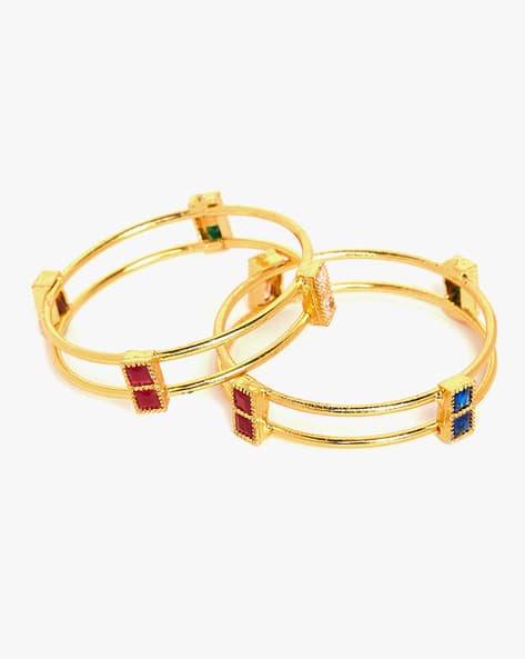 Ethnic Stone Studded Bangles