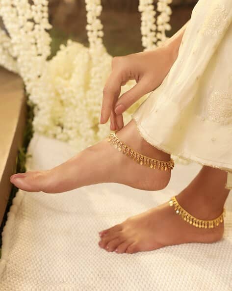Women Gold-Plated Anklet