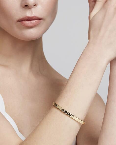 Hinge Metallic Bangle