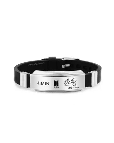 Kpop BTS Jimin Signature Silicone Unisex Bracelet