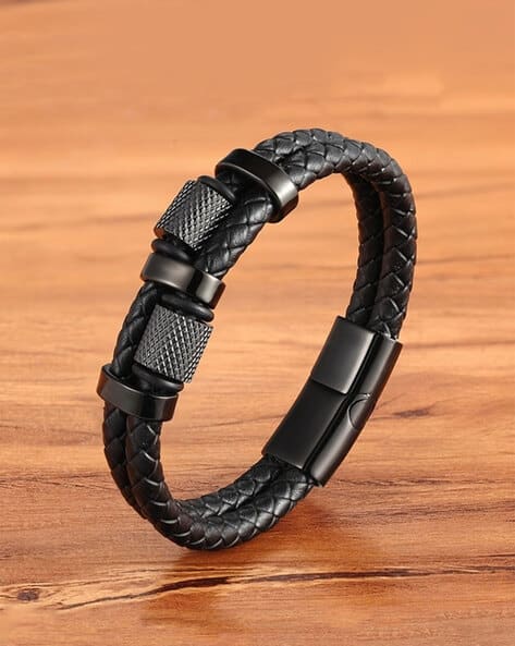 Bracelet with Metal Accent