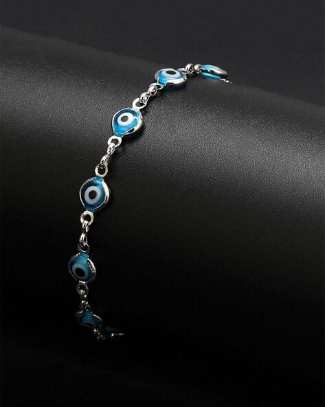 Evil-Eye Link Bracelet