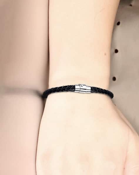 Breaded Bracelet with Magnetic Closure